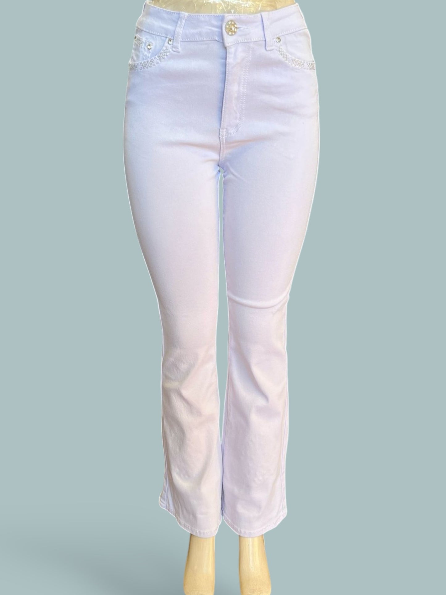White_ Jean Pant