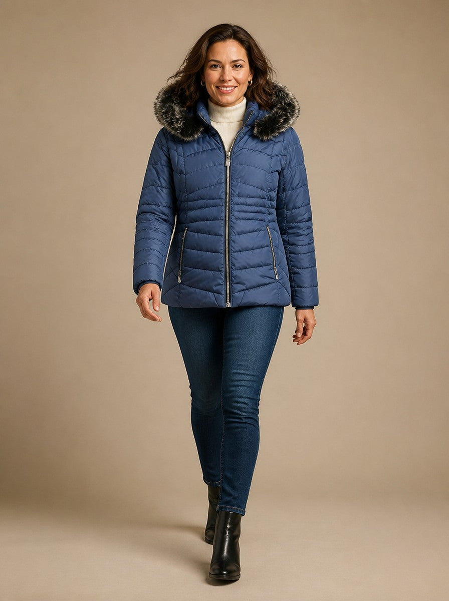 Puffer jacket for women