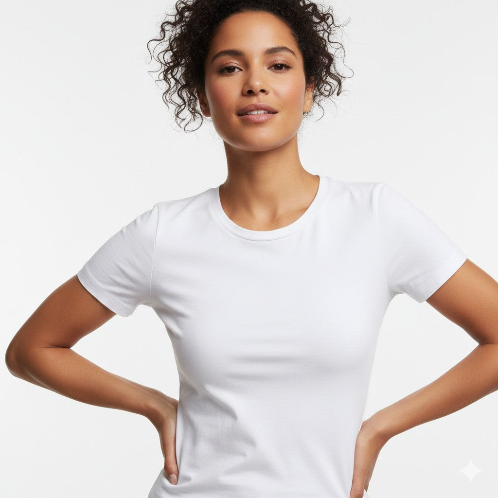Cotton T-shirt short sleeve