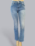 Boot-cut Jean Pant with stone