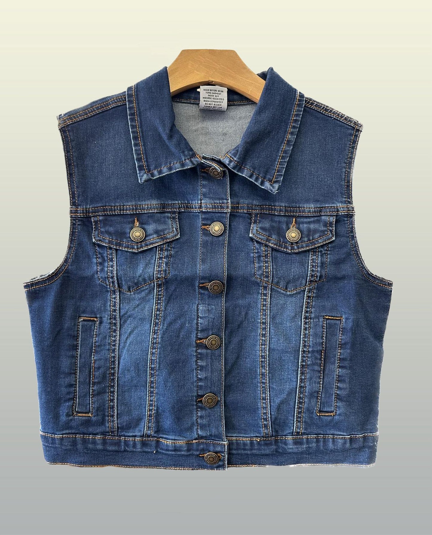 Basic Jean Vest