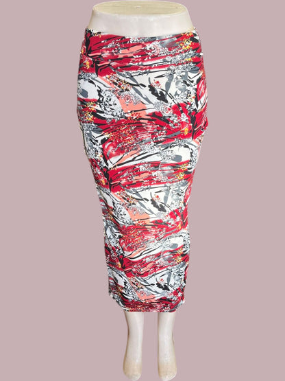 SK101_long Pencil skirt