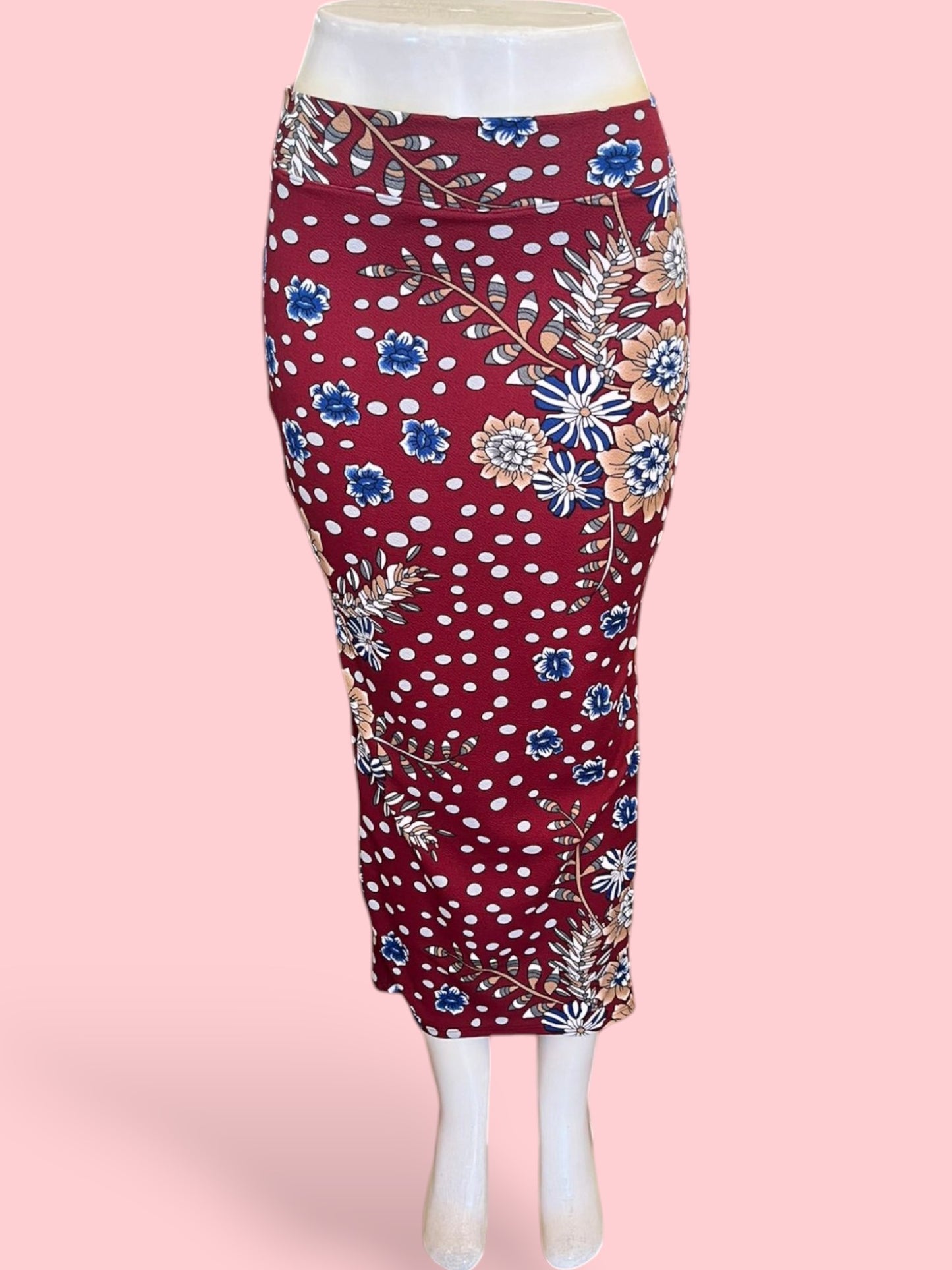 SK101_long Pencil skirt