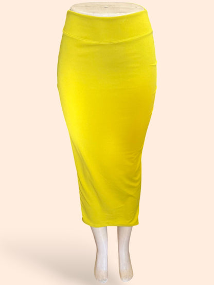 SK101_long Pencil skirt