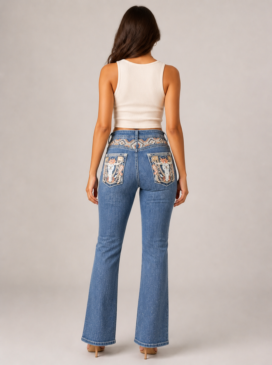 Rhinstone Jean