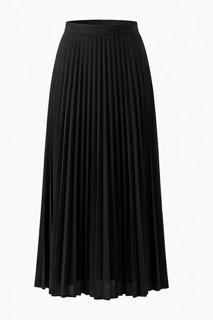 Long Pleated Skirt- D001S