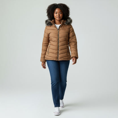 Puffer jacket for women