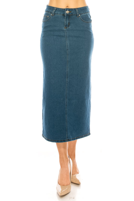 Denim Skirt Plus