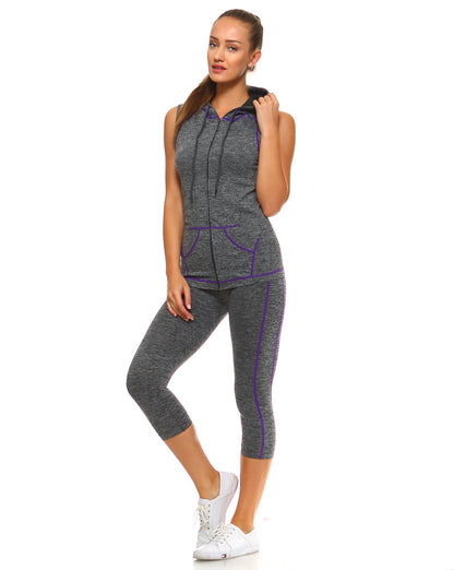 Zip Up Activewear Set