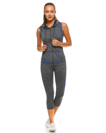 Zip Up Activewear Set