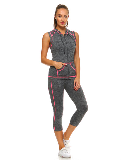 Zip Up Activewear Set