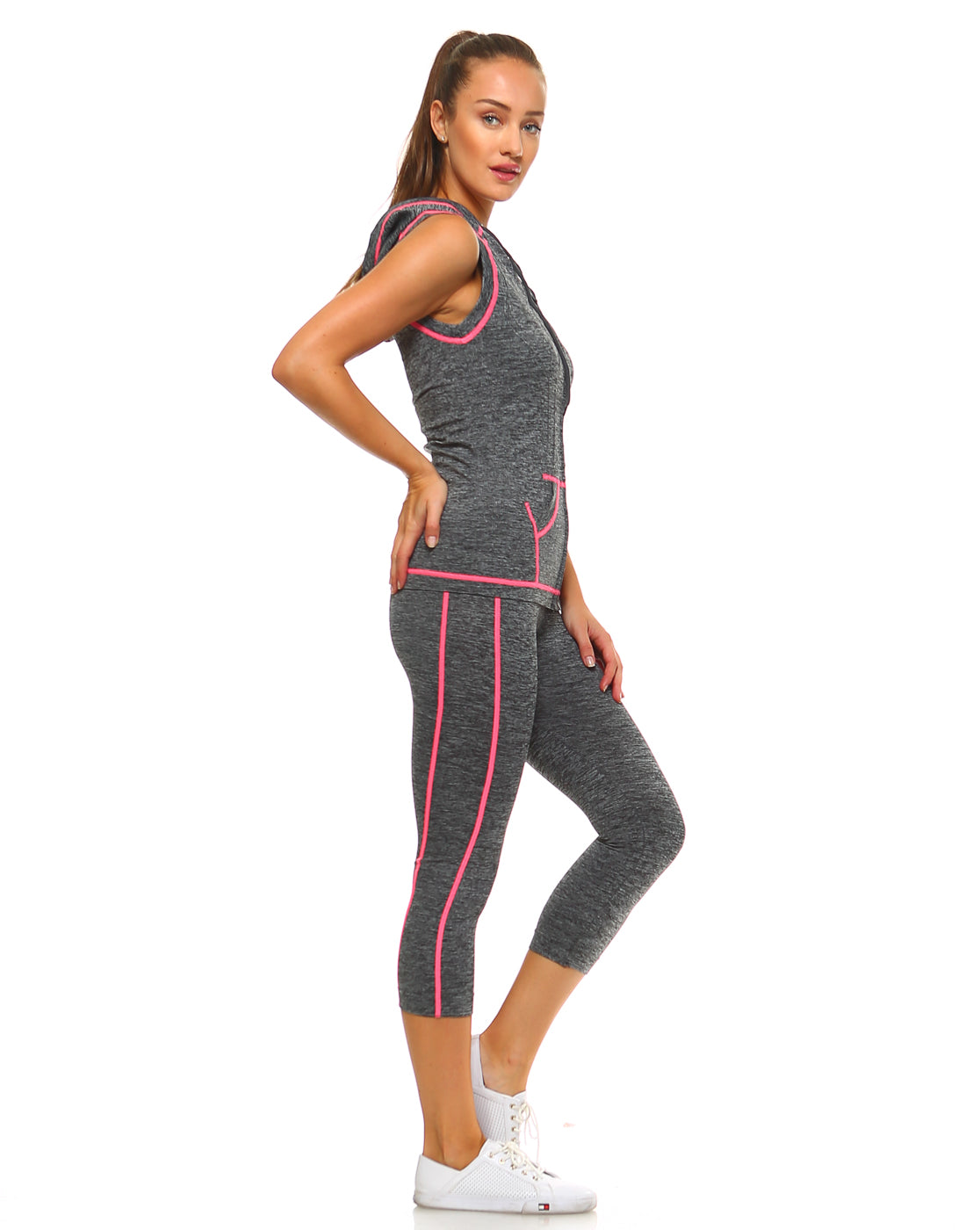 Zip Up Activewear Set