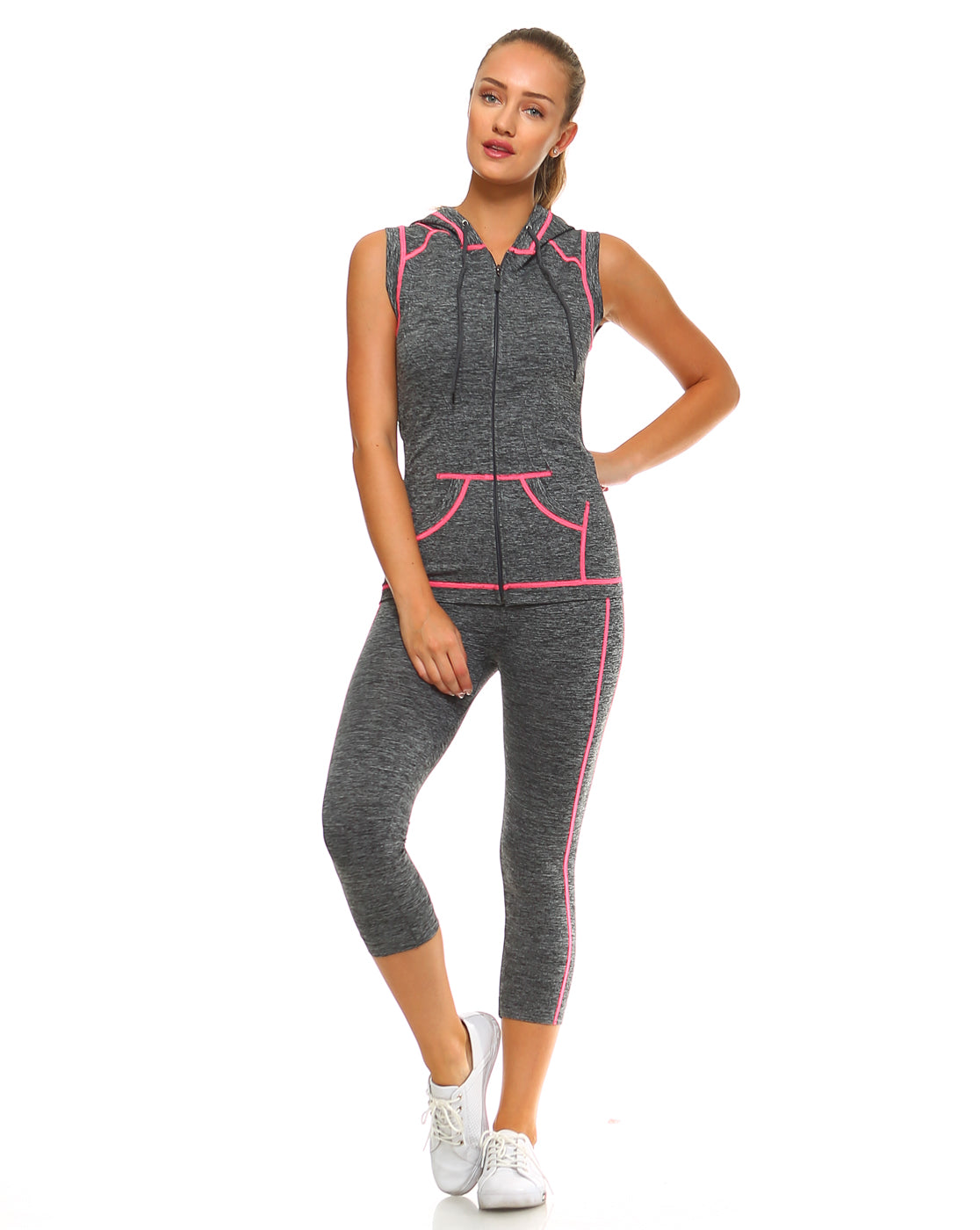 Zip Up Activewear Set