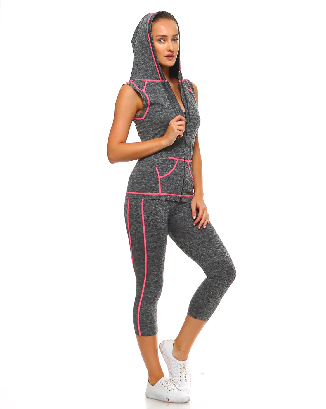 Zip Up Activewear Set