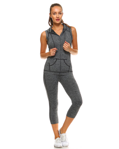 Zip Up Activewear Set