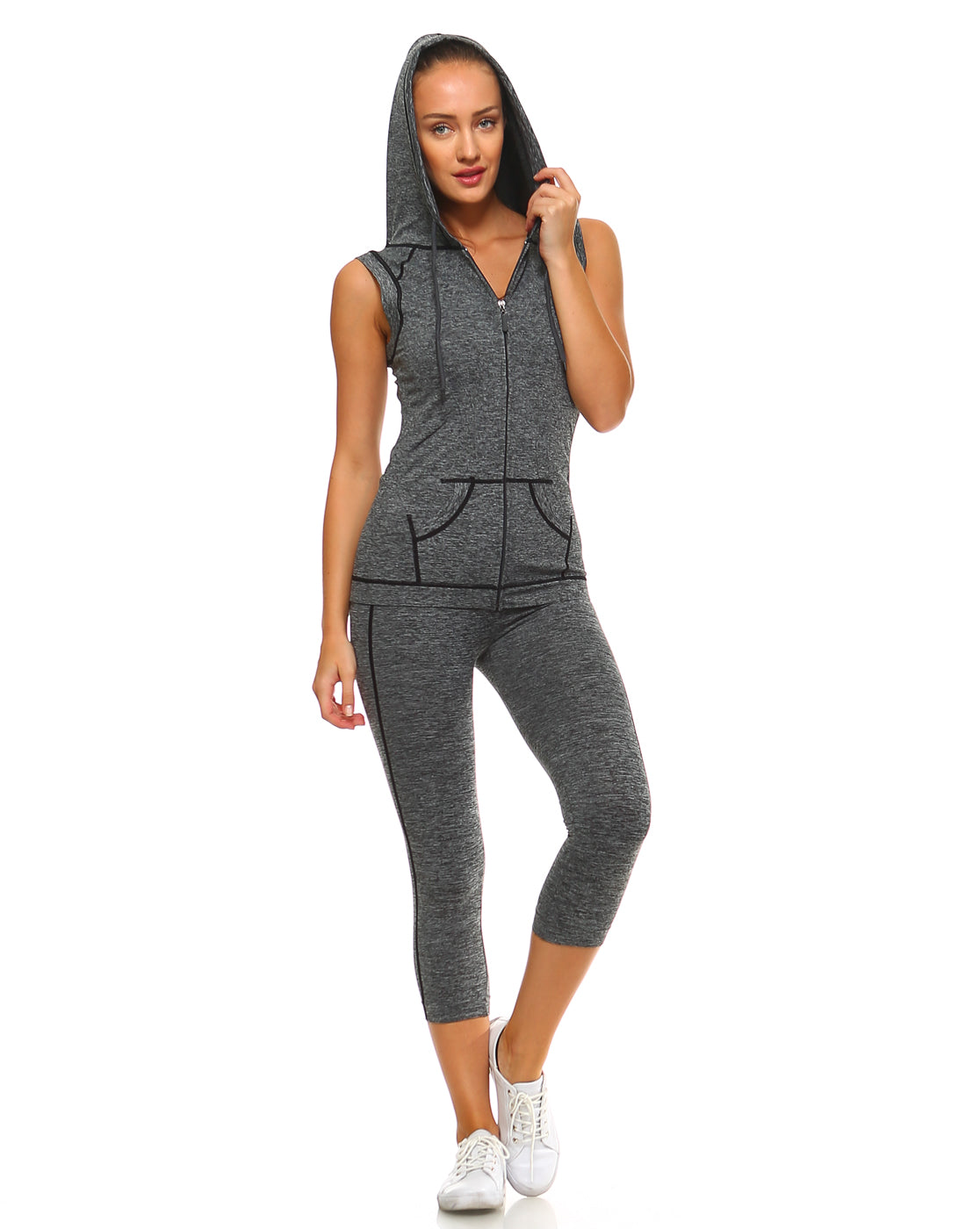 Zip Up Activewear Set