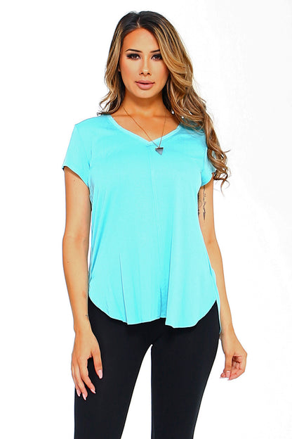 V Neck Top-5002A