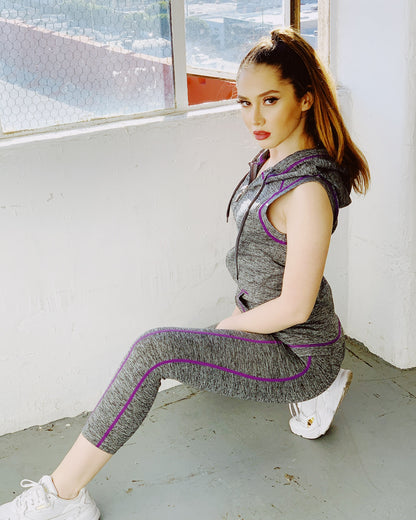 Zip Up Activewear Set