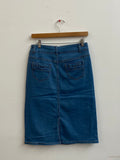 Mid-Length Jean skirt- MF104SSK