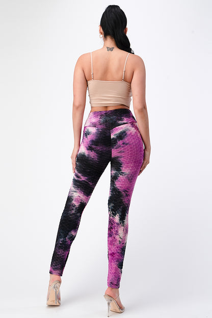 Tie-Dye Bubble Leggings