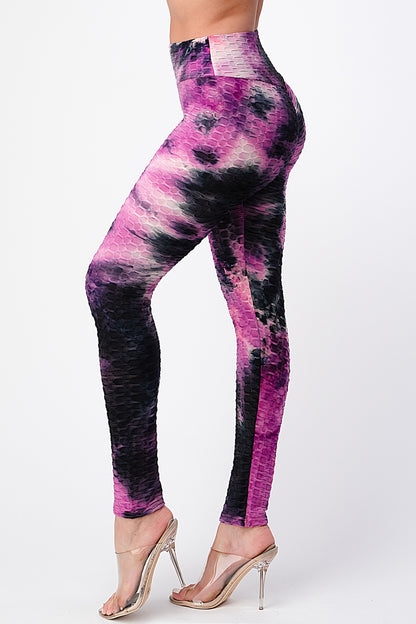 Tie-Dye Bubble Leggings