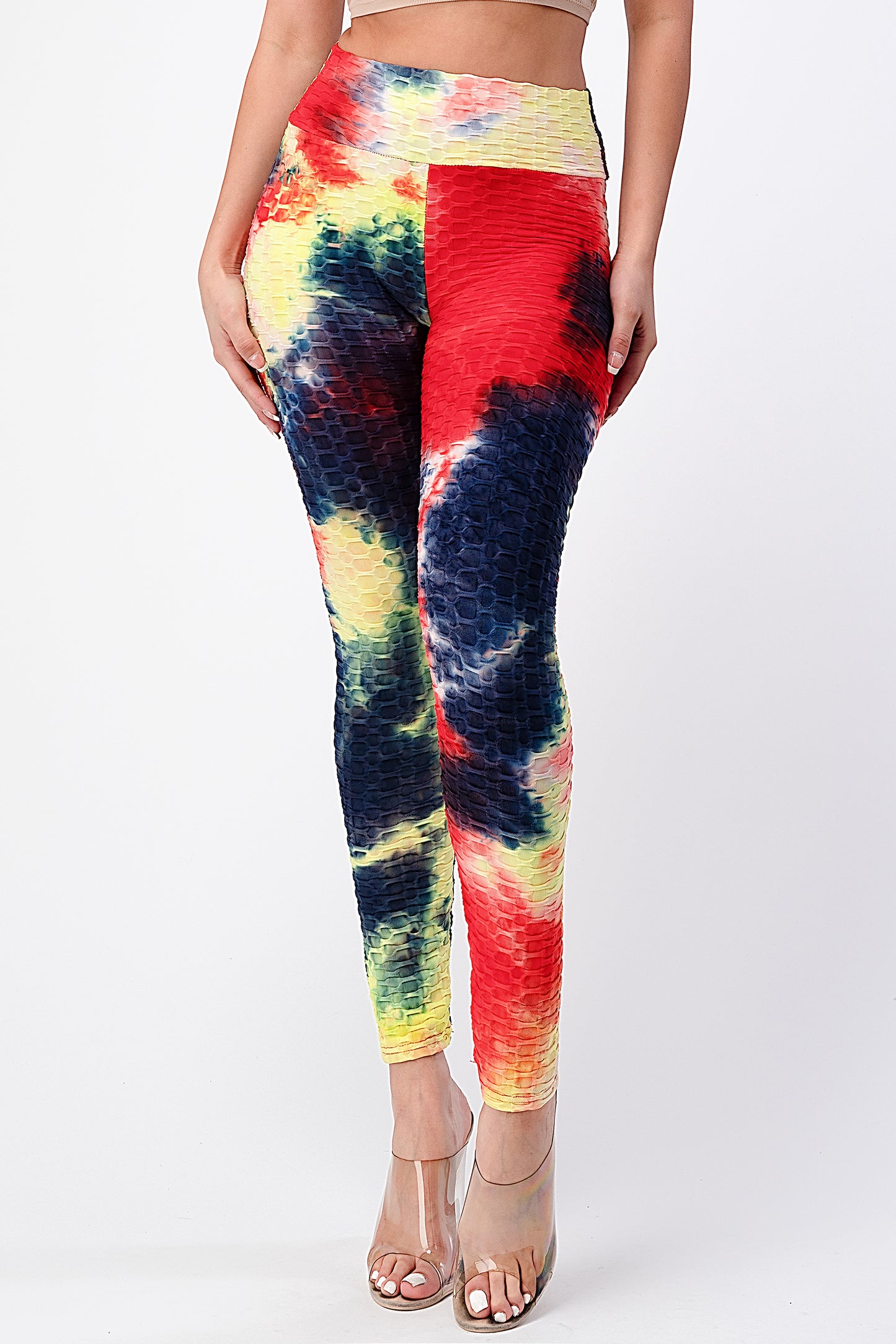 Tie-Dye Bubble Leggings