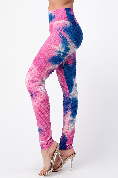 Tie-Dye Bubble Leggings